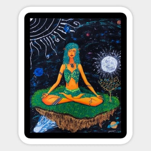 Meditation Sticker